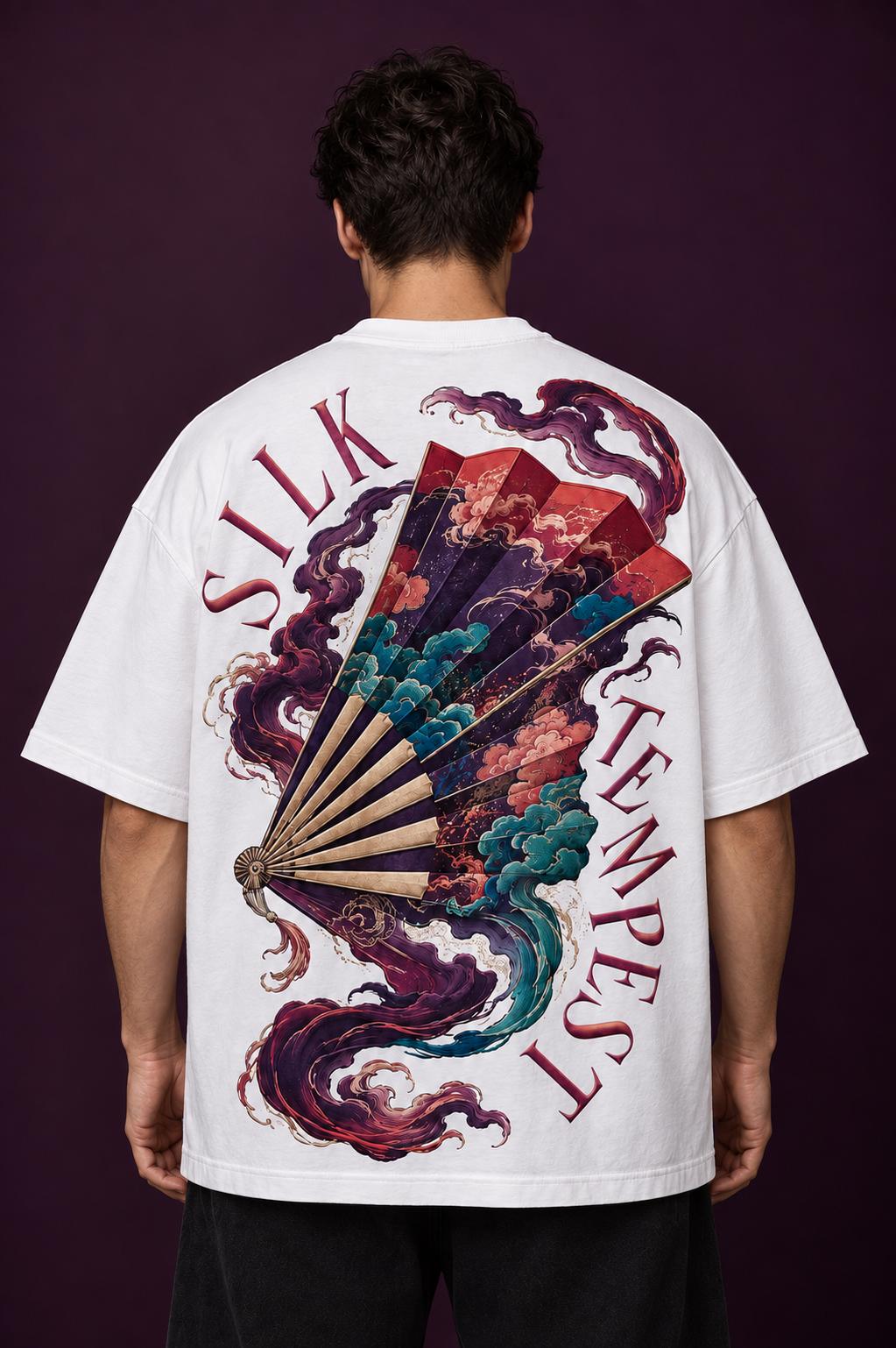 Silk Tempest Oversized Tee