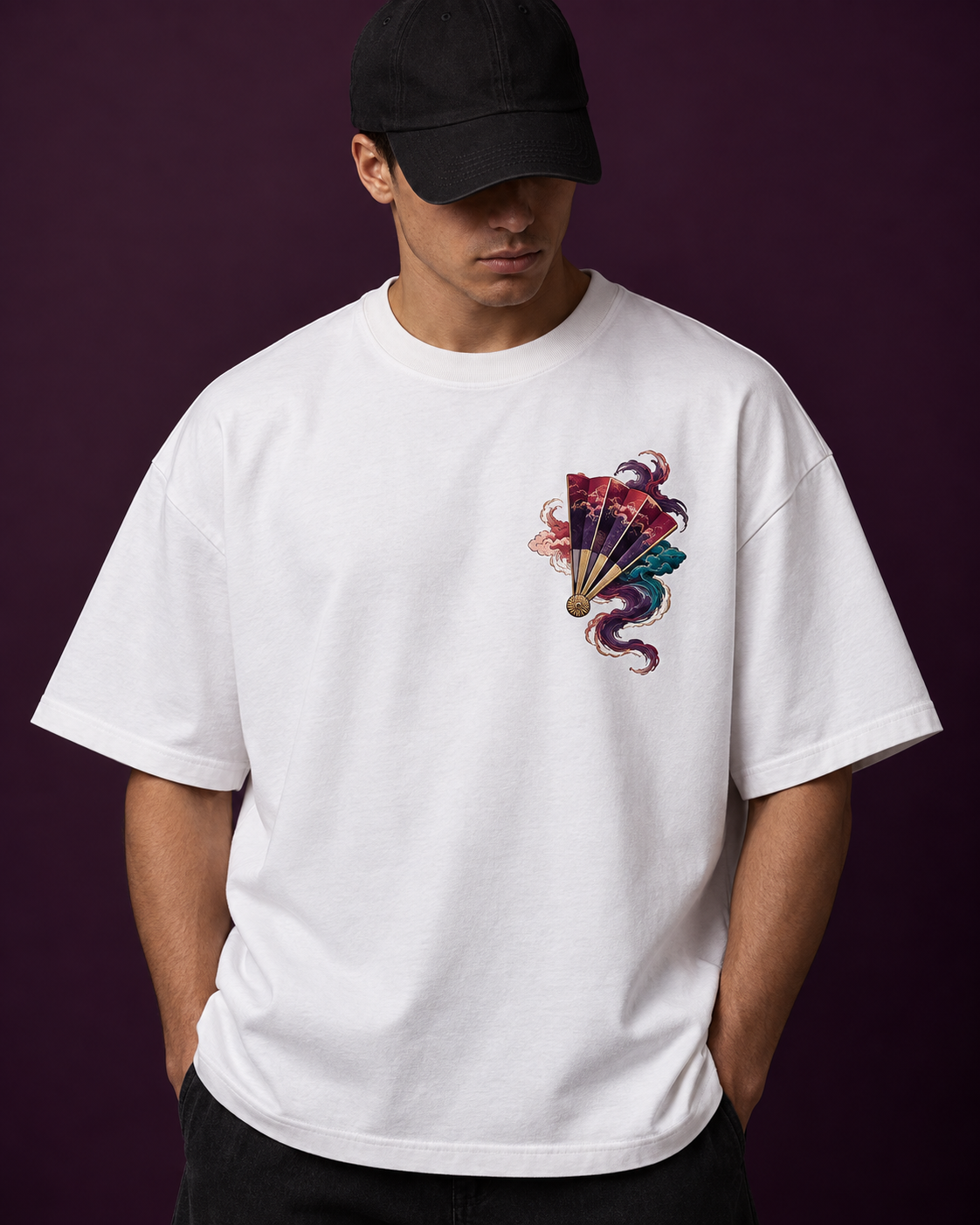 Silk Tempest Oversized Tee