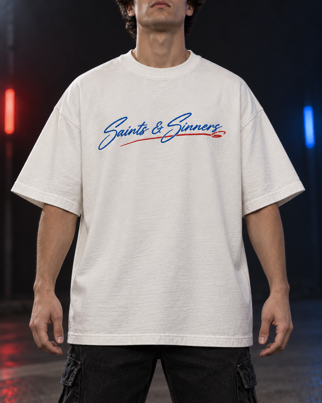 Saints & Sinners Oversized Tee