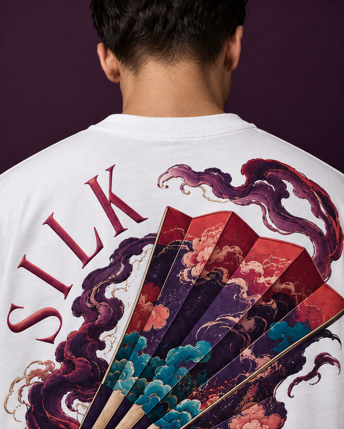 Silk Tempest Oversized Tee