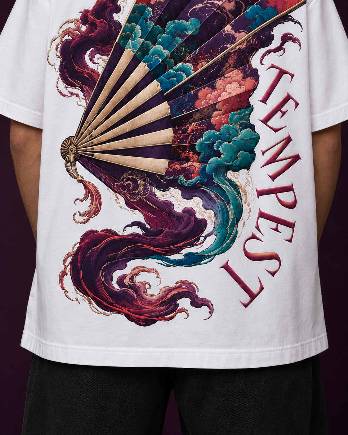 Silk Tempest Oversized Tee