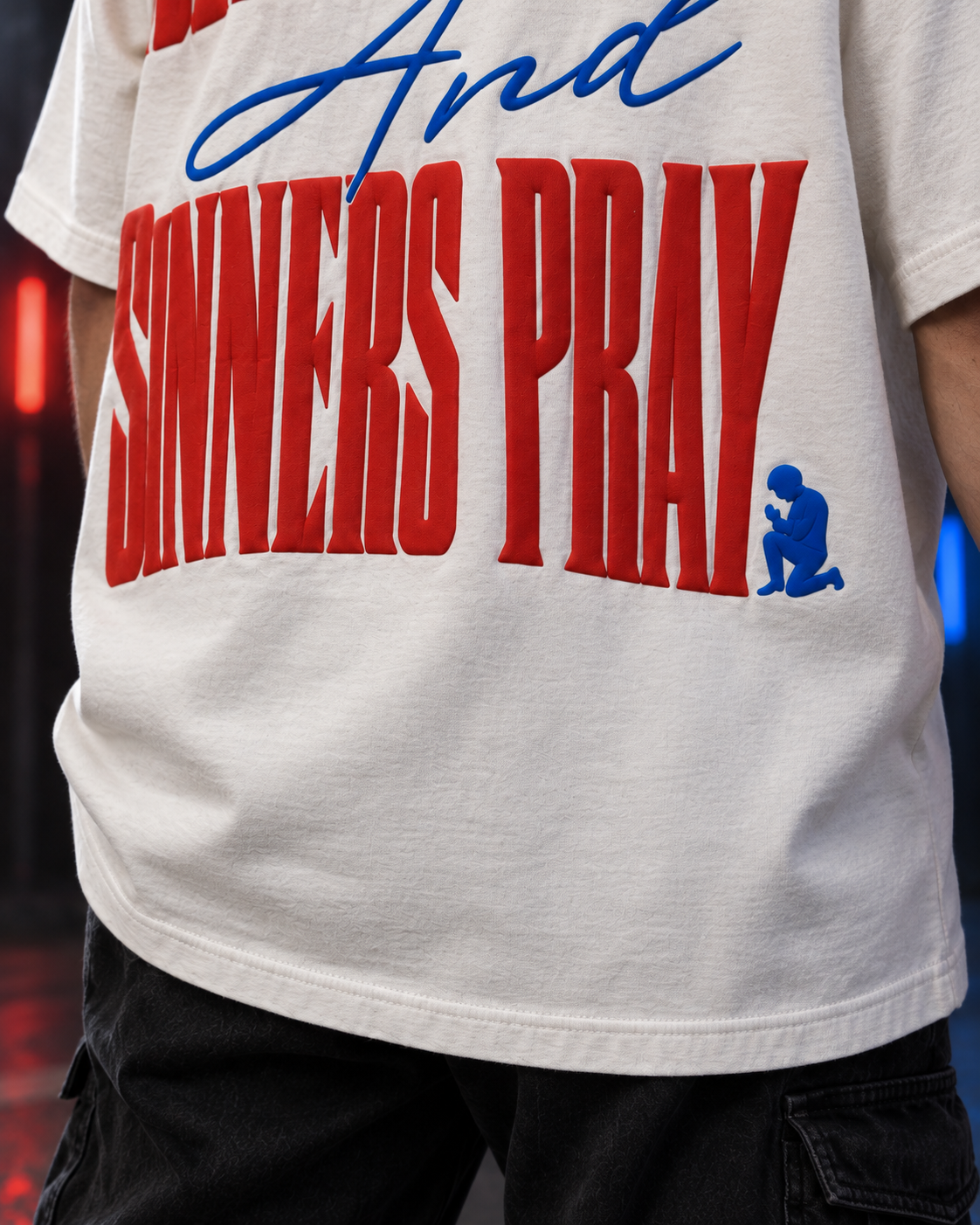 Saints & Sinners Oversized Tee