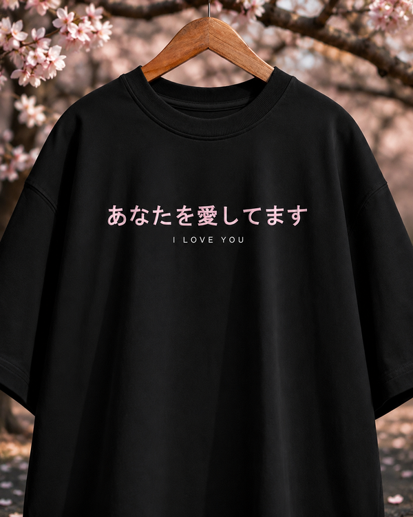 Sakura Bloom Premium Oversized Tee