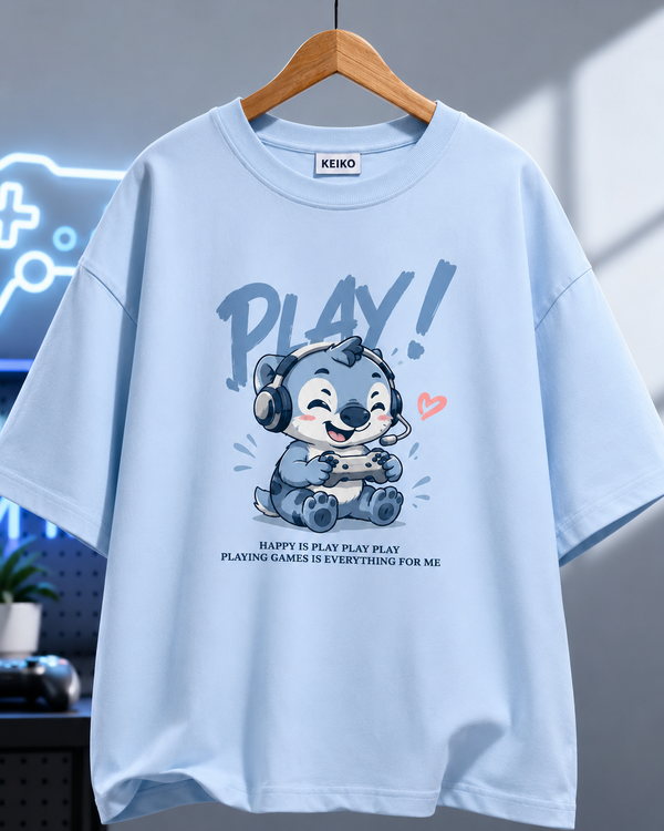 Gamer Koala Premium Oversized Tee