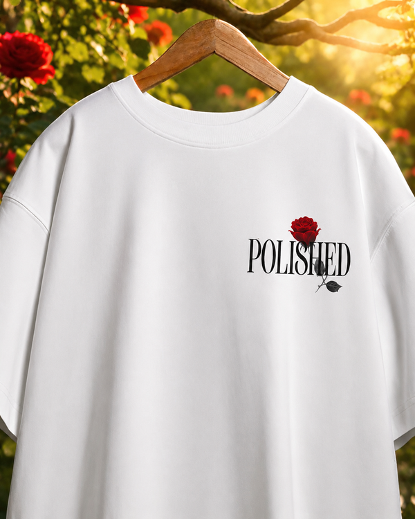 Polished Rose Premium Oversized Tee