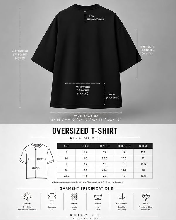 Outside The Box Premium Oversized Tee