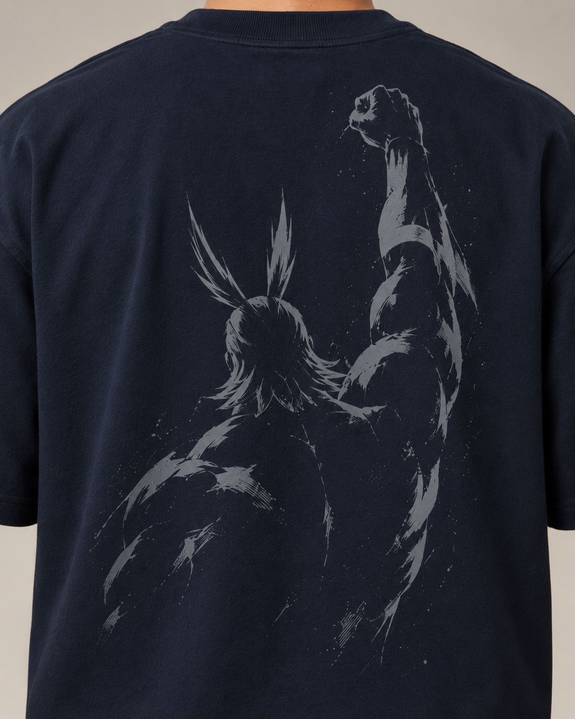 Plus Ultra Midnight Navy Premium Oversized T-Shirt