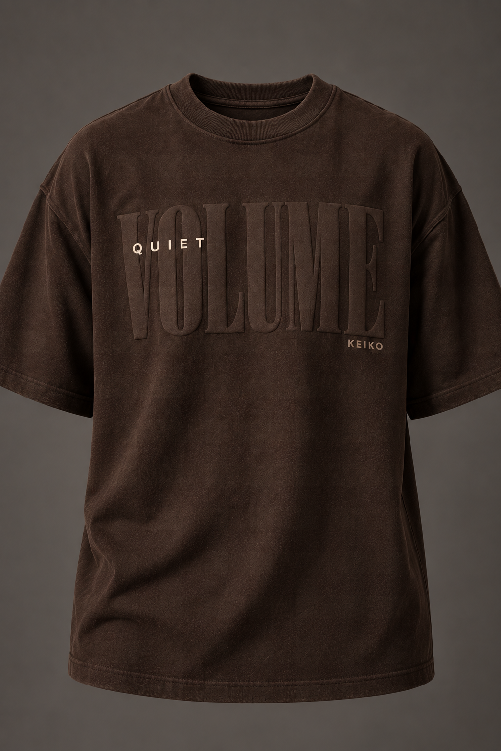 Quiet Volume Espresso Premium Oversized T-Shirt