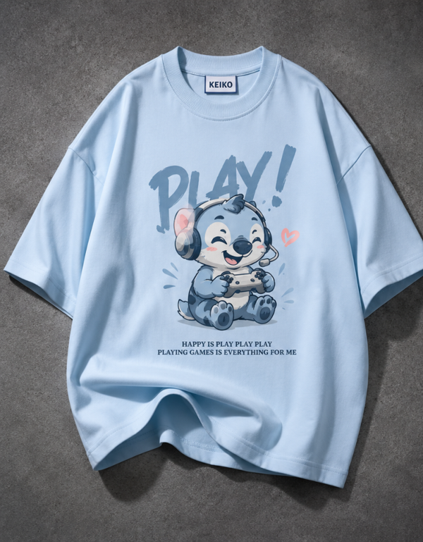 Gamer Koala Premium Oversized Tee