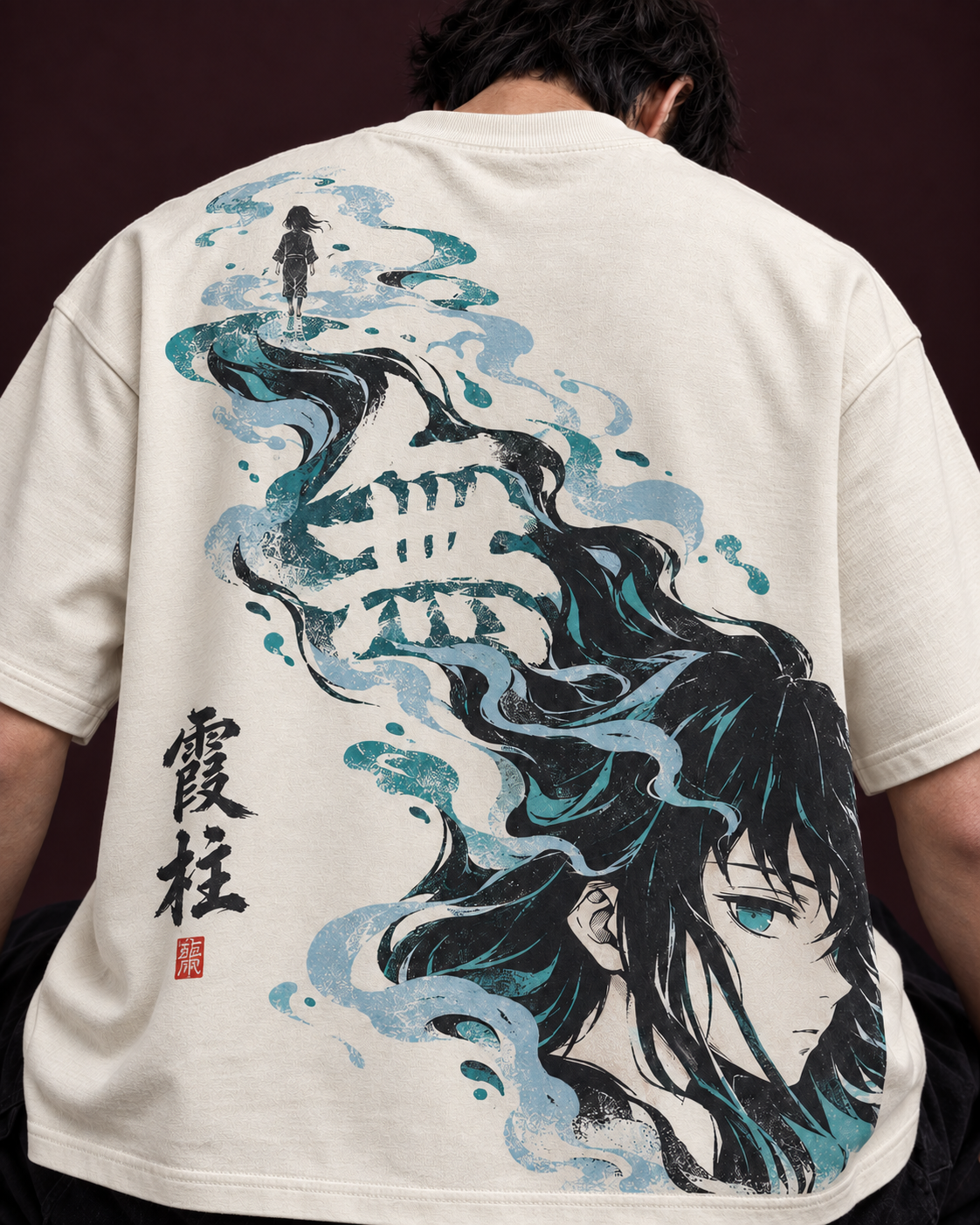 Mist Pathway Oversized Tee