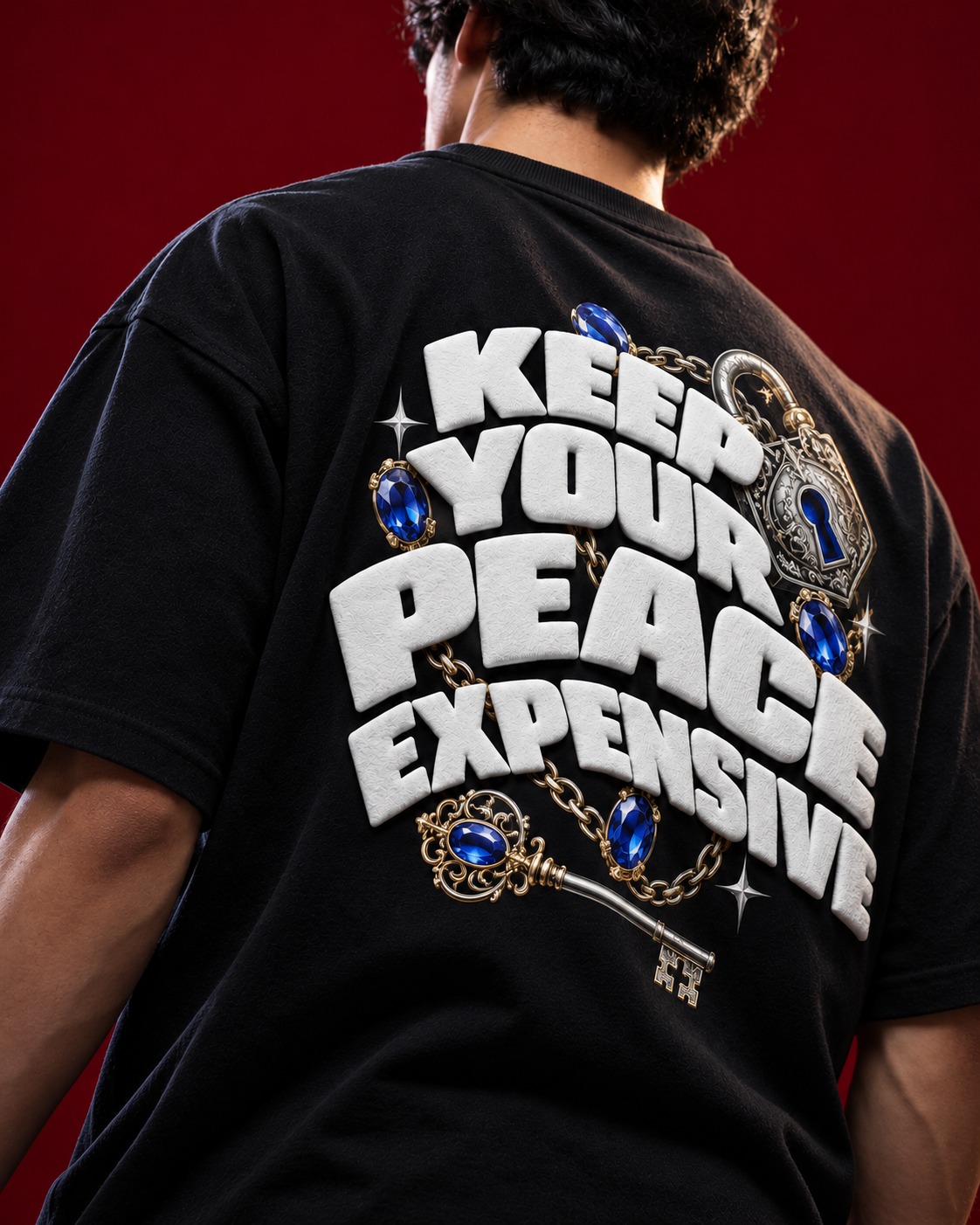 Peace Expensive Oversized Tee