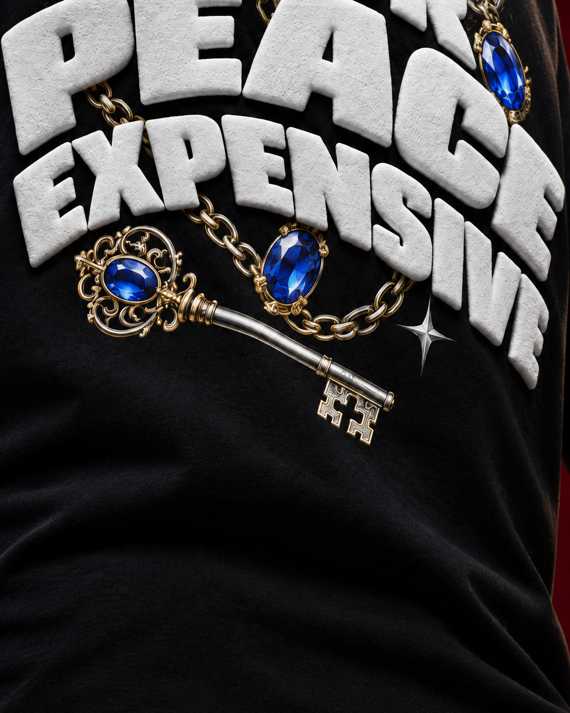 Peace Expensive Oversized Tee