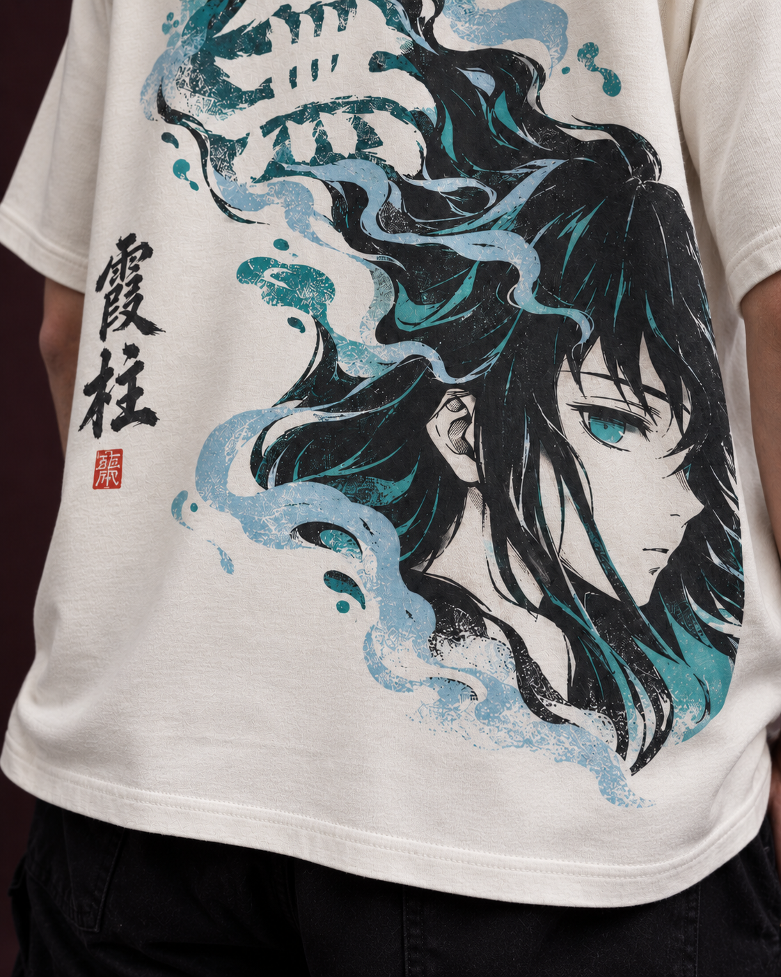 Mist Pathway Oversized Tee