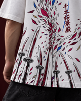 Spiral Katana Oversized Tee 4