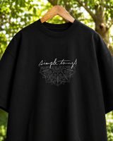 Simple Things Mandala Premium Oversized Tee 2