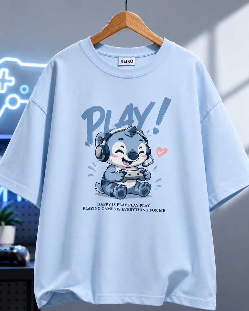 Gamer Koala Premium Oversized Tee