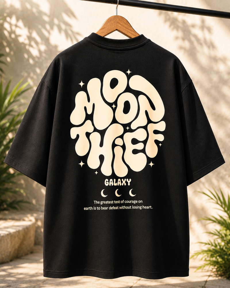 Moon Thief Galaxy Premium Oversized Tee