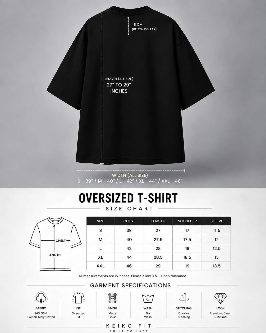 Glory Oversized Tee