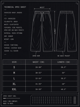 WHITE BAGGY JOGGERS - RELAXED 2