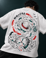 Luffy Straw-Hat Oversized Tee 1