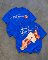 Longing Letter Oversized Tee 5