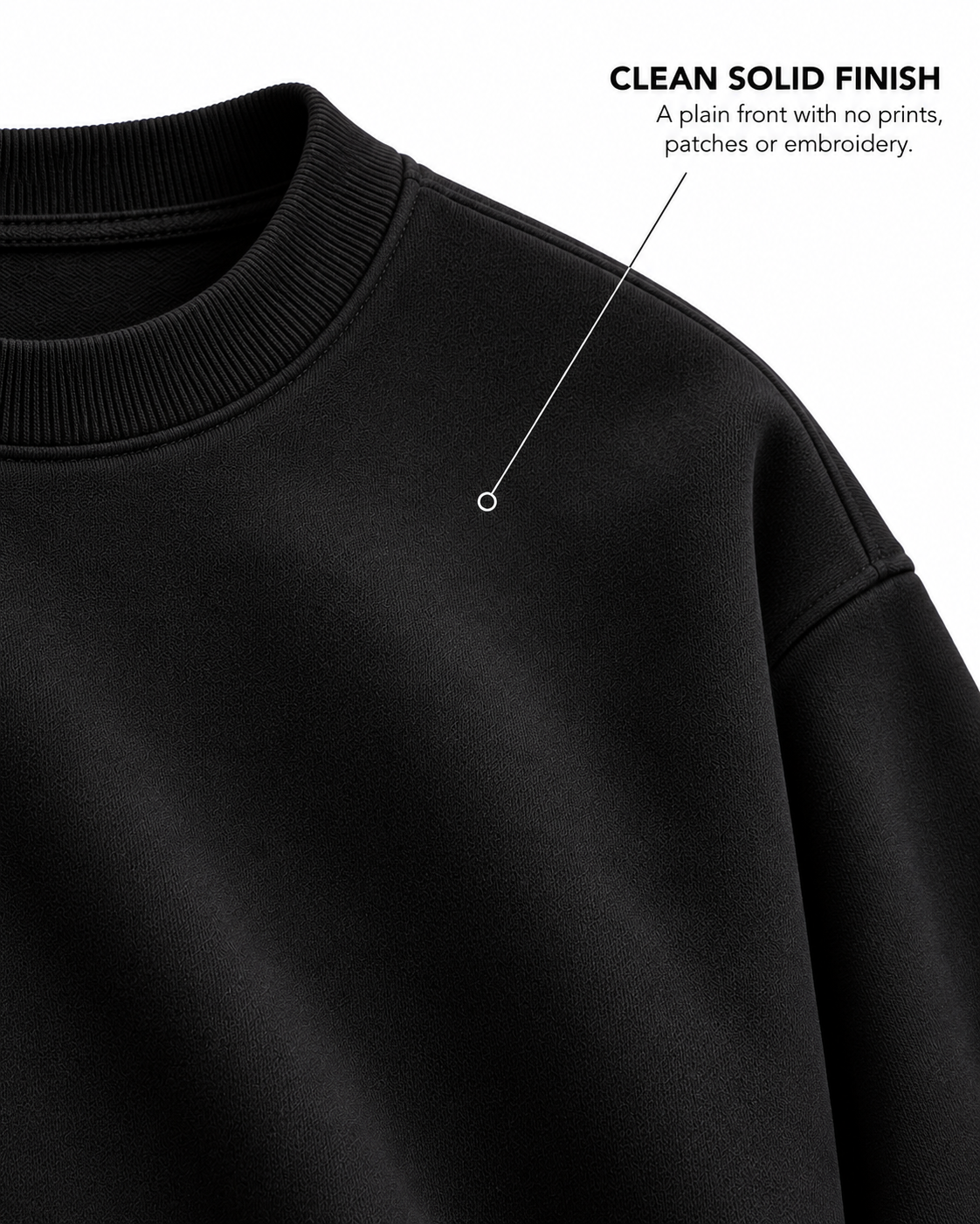 Three Oversized Sweatshirts