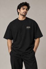 Arise Black Premium Oversized T-Shirt 1