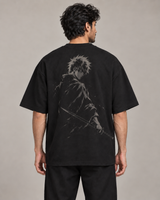 Bankai Carbon Black Premium Oversized T-Shirt 2