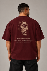 Be Good Oxblood Premium Oversized T-Shirt 2