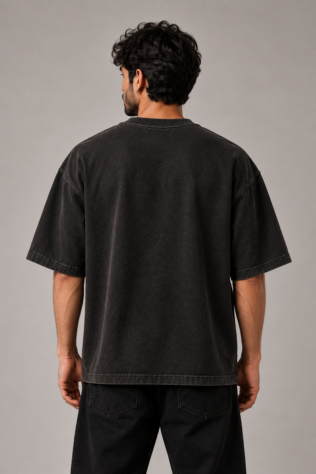 Better Offline Charcoal Premium Oversized T-Shirt