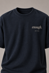 Enough Ink Navy Premium Oversized T-Shirt 3