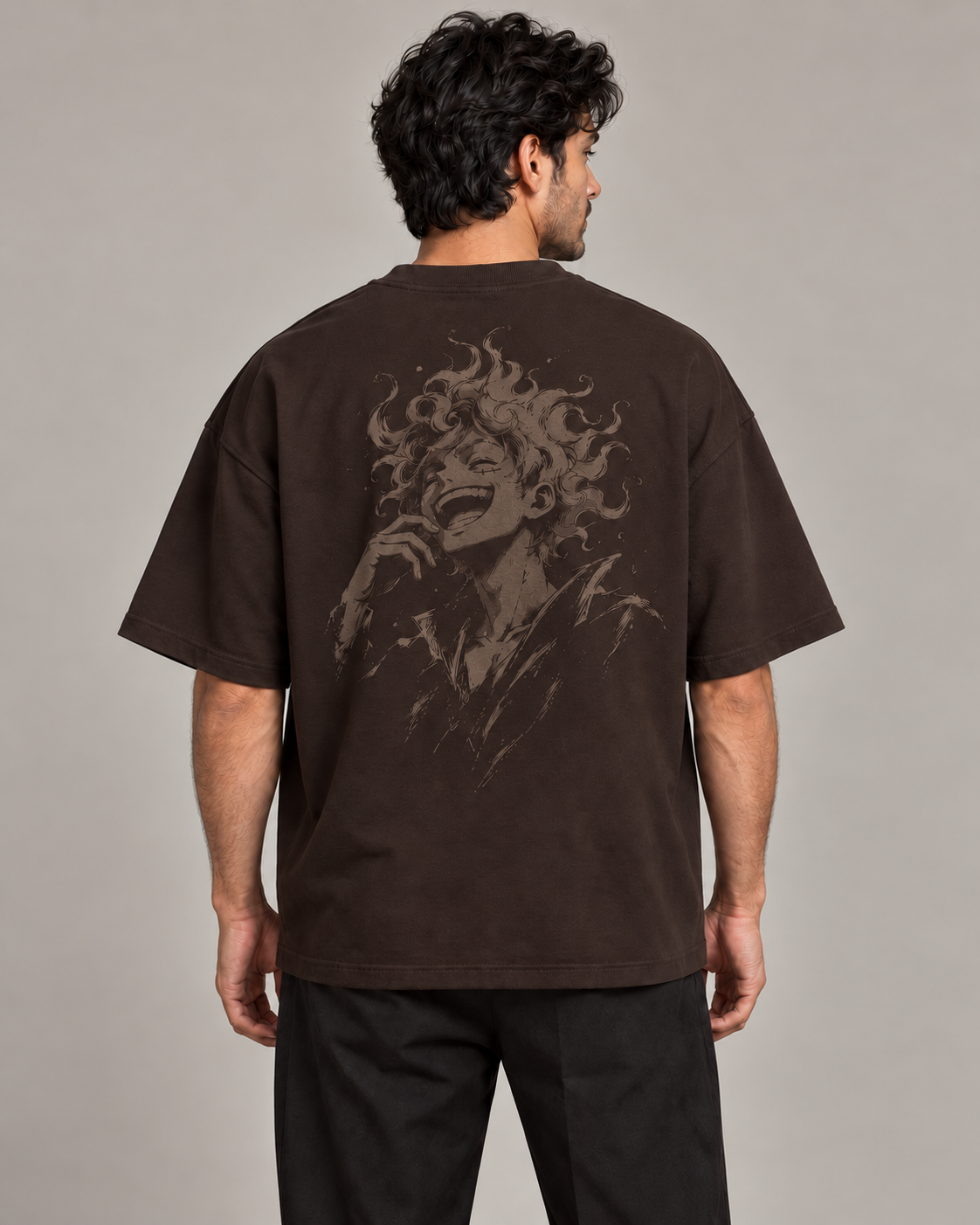 Gear 5 Espresso Premium Oversized T-Shirt