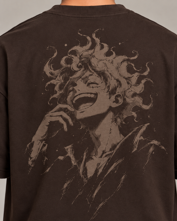Gear 5 Espresso Premium Oversized T-Shirt — detail