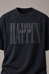 Let It Happen Midnight Navy Premium Oversized T-Shirt 3