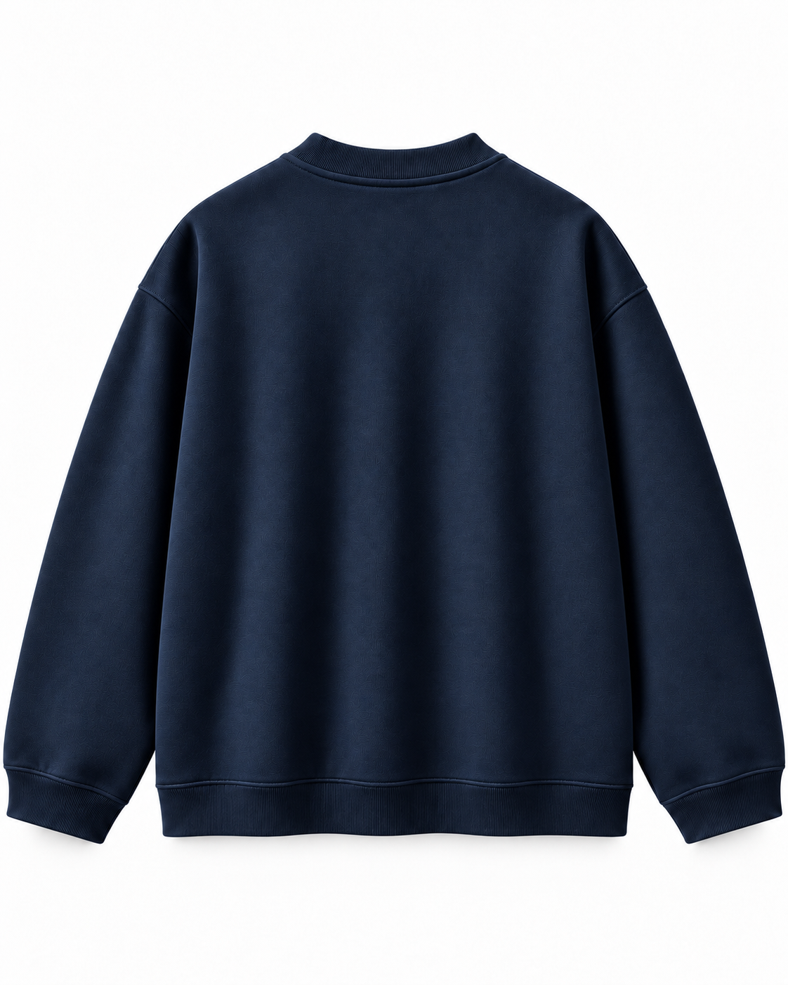 Navy Oversized Crewneck Sweatshirt
