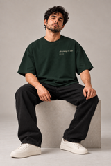 Obey The Clarity Forest Green Premium Oversized T-Shirt 4