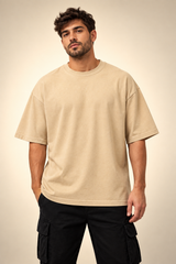 Outside Sand Premium Oversized T-Shirt 1