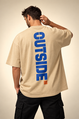 Outside Sand Premium Oversized T-Shirt 2
