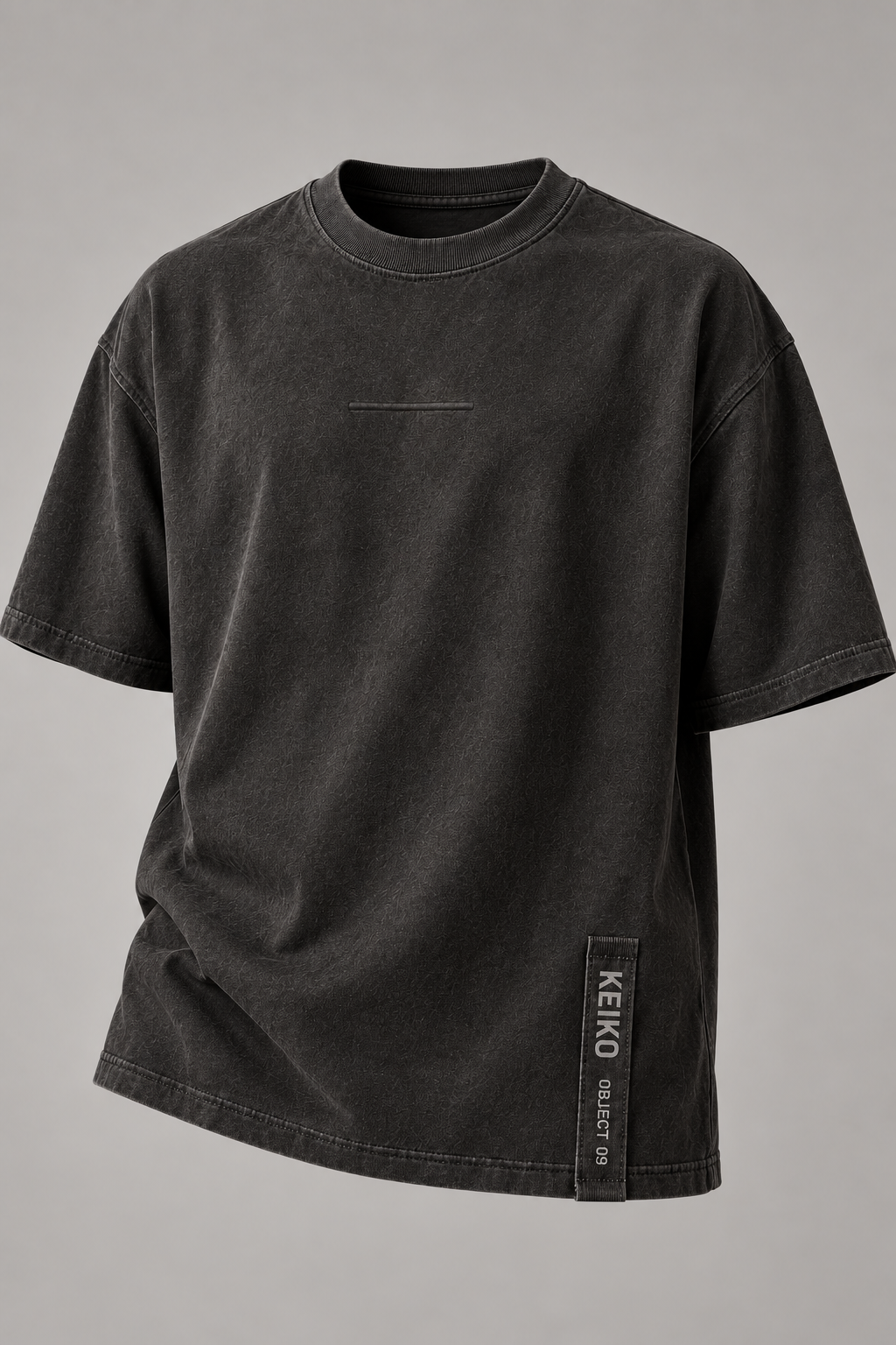 Outside The Label Charcoal Premium Oversized T-Shirt