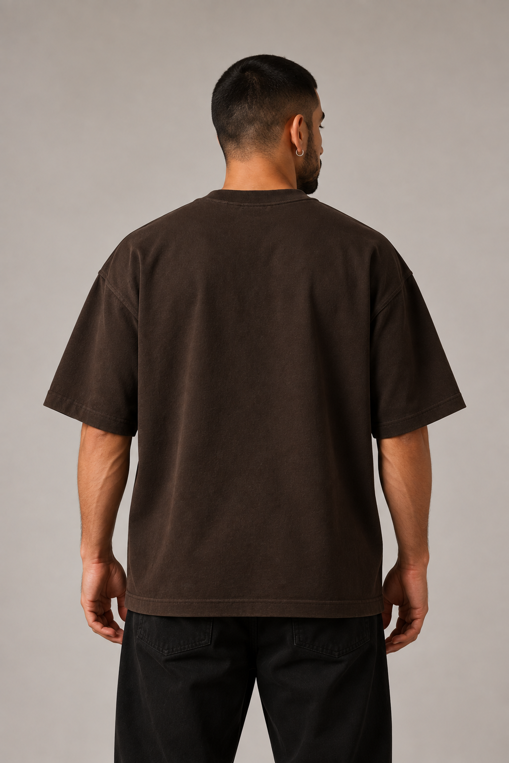 Quietly Bold Espresso Premium Oversized T-Shirt
