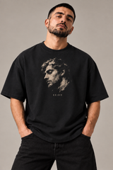 Refuse The Echo Charcoal Premium Oversized T-Shirt 1