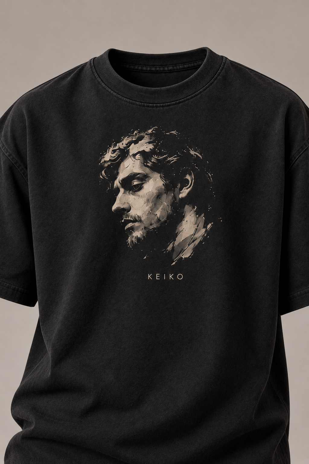 Refuse The Echo Charcoal Premium Oversized T-Shirt