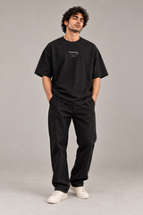 The Meaning Changes Charcoal Premium Oversized T-Shirt 4