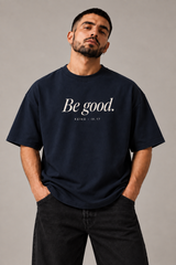 The Witness Ink Navy Premium Oversized T-Shirt 1