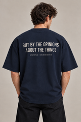 What Happens Ink Navy Premium Oversized T-Shirt 2