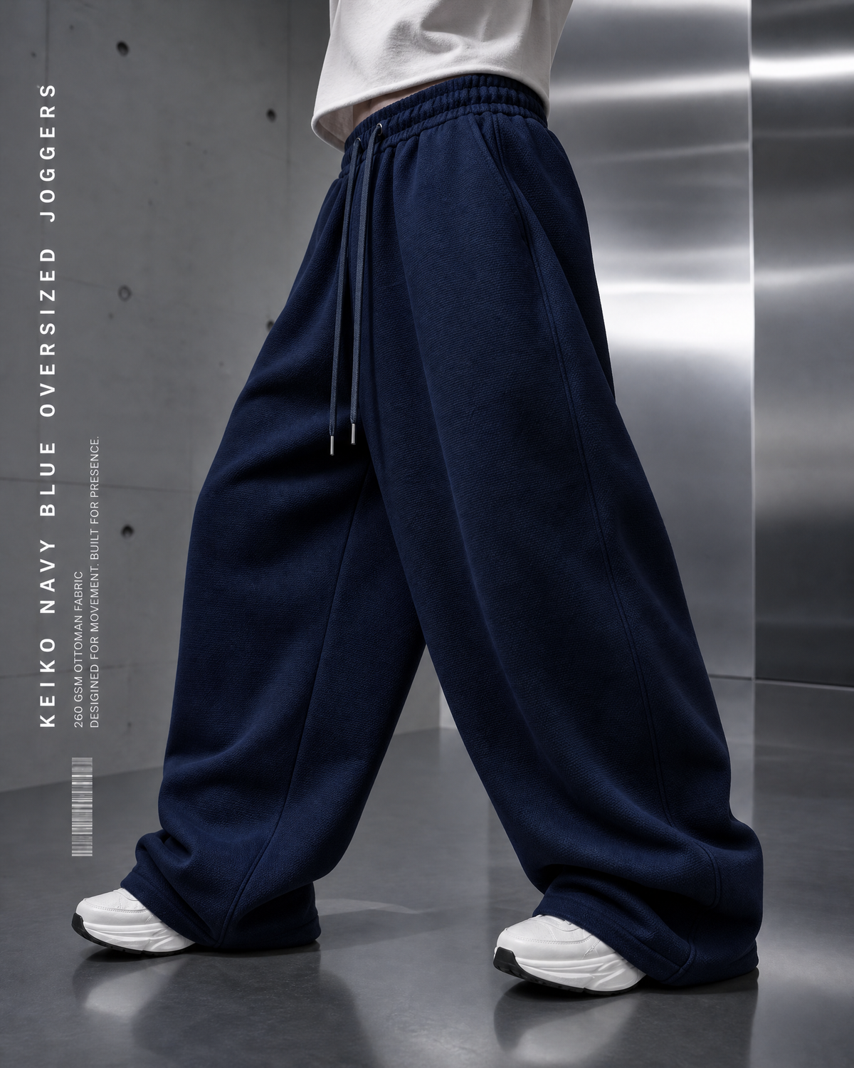 2 BAGGY JOGGERS - RELAXED